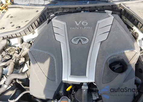 2018 Infiniti Q50 3.0T Luxe z USA, uszkodzony, nr VIN JN1EV7AP9JM356908